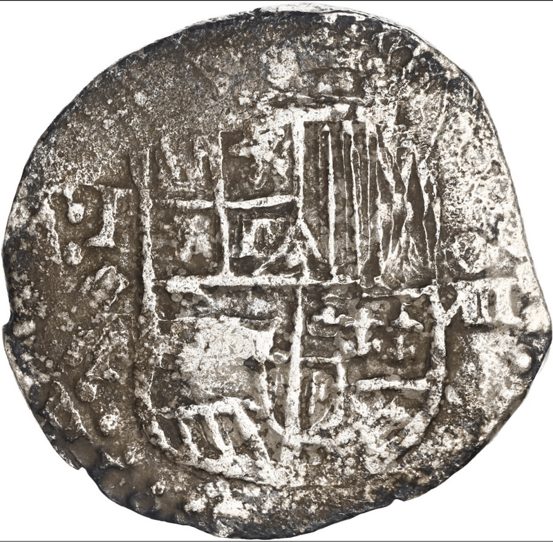 Bolivia 8 Reales 1618-21 "Atocha Research Collection" PCGS VF 12