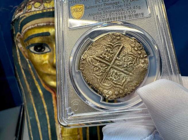 Bolivia 8 Reales 1618-21 "Atocha 1622 Shipwreck" PCGS VF