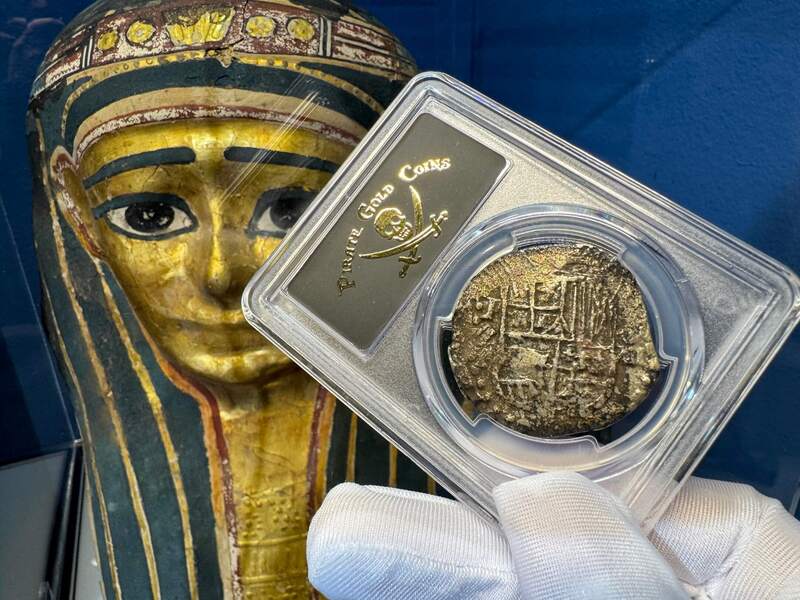 Bolivia 8 Reales 1618-21 "Atocha Research Collection" PCGS VF 8