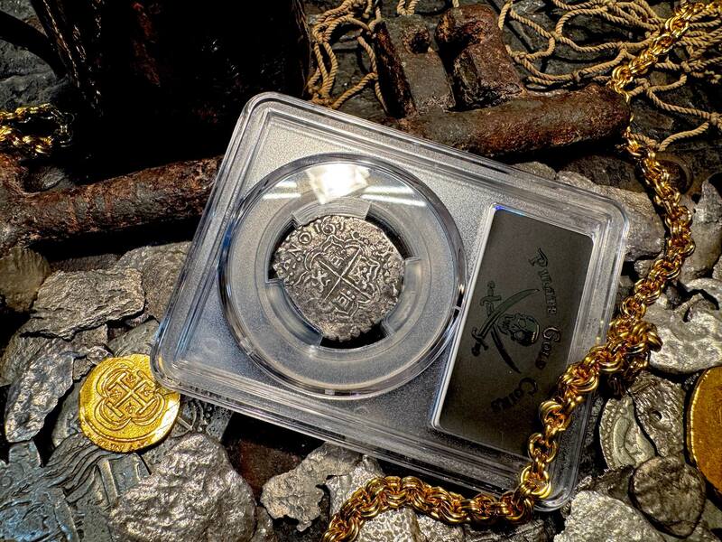 Bolivia 2 Reales 1618 "1715 Fleet Shipwreck" PCGS 20 12