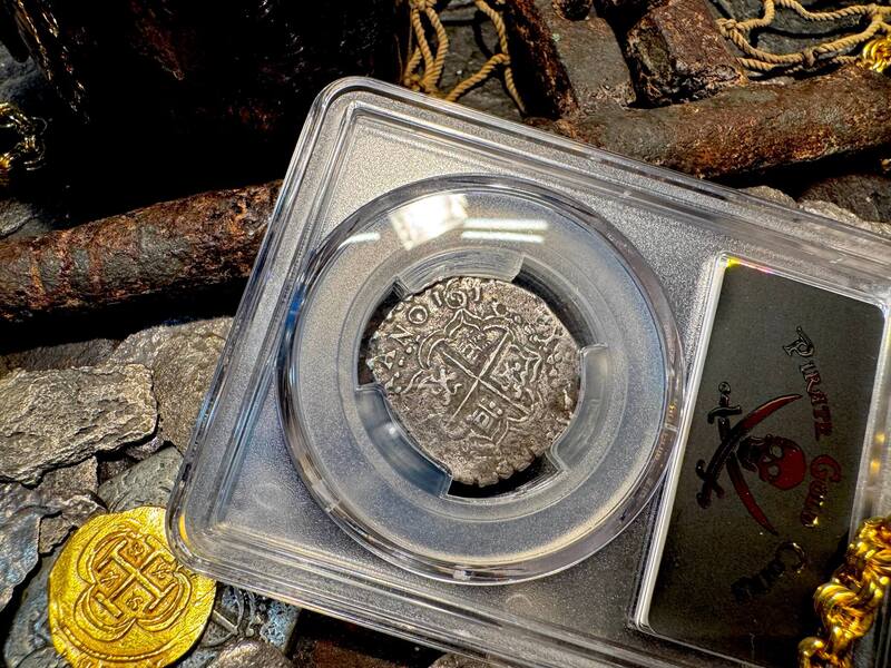 Bolivia 2 Reales 1618 "1715 Fleet Shipwreck" PCGS 20 13