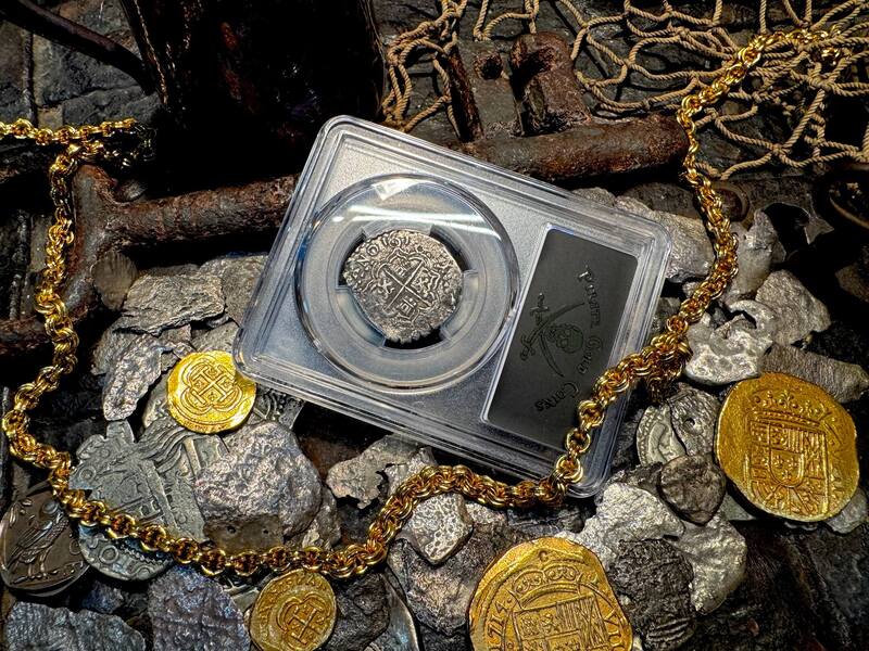 Bolivia 2 Reales 1618 "1715 Fleet Shipwreck" PCGS 20 8