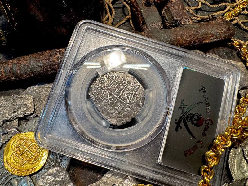 Bolivia 2 Reales 1618 "1715 Fleet Shipwreck" PCGS 20 9