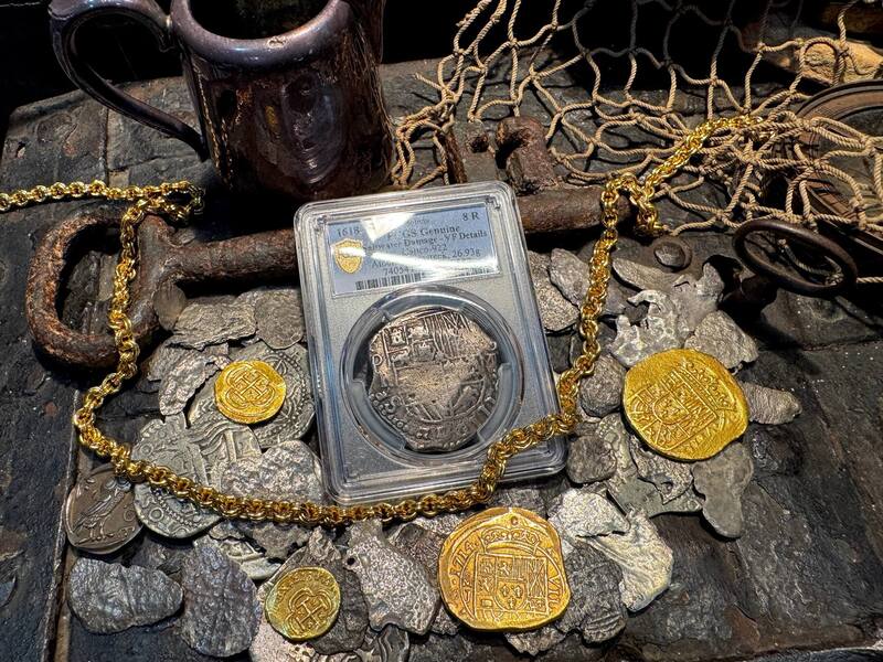 Bolivia 8 Reales 1618 "1715 Fleet Shipwreck" PCGS VF 18