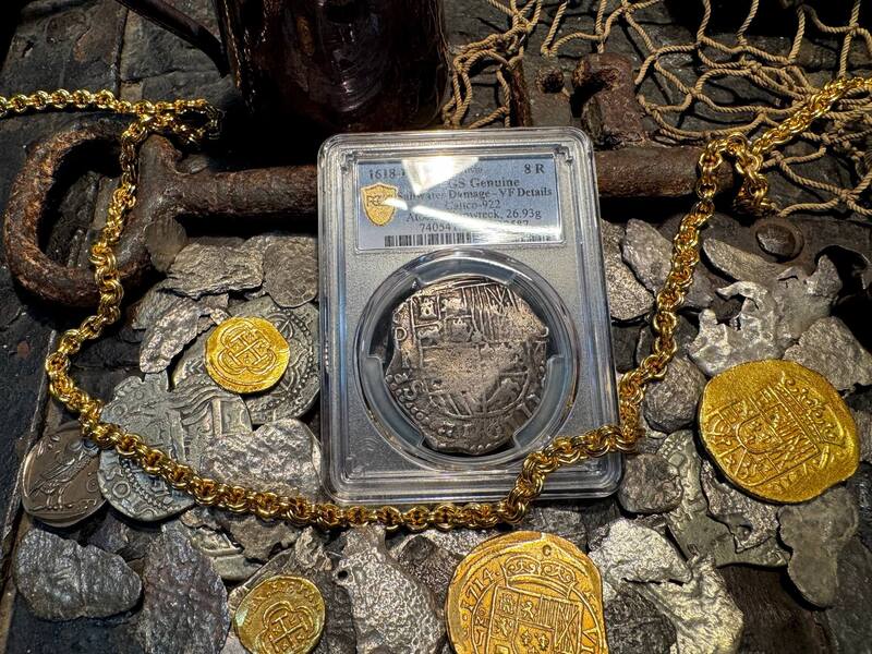Bolivia 8 Reales 1618 "1715 Fleet Shipwreck" PCGS VF 20