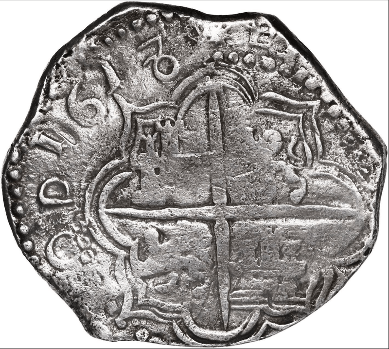 Bolivia 8 Reales 1618 "1715 Fleet Shipwreck" PCGS VF 4