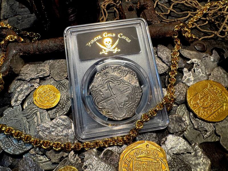 Bolivia 8 Reales 1618 "1715 Fleet Shipwreck" PCGS VF 13