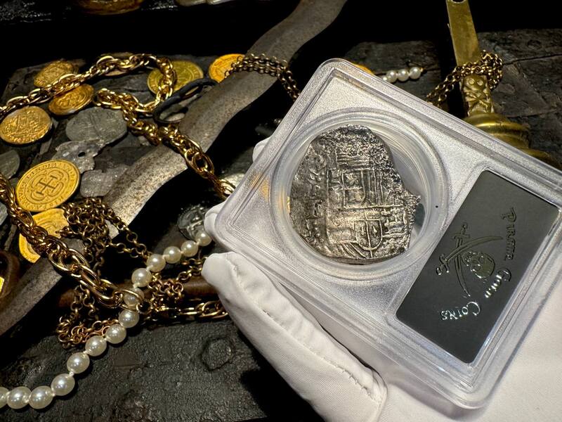 Bolivia 8 Reales 1618 "Atocha 1622 Shipwreck" PCGS VF 12