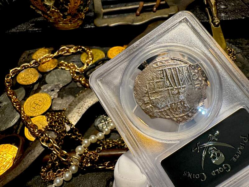 Bolivia 8 Reales 1618 "Atocha 1622 Shipwreck" PCGS VF 9