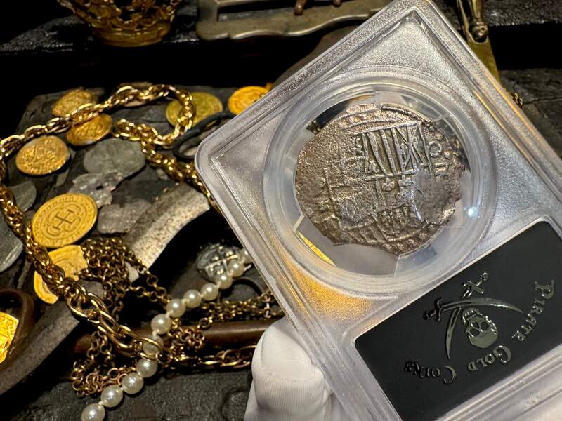 Bolivia 8 Reales 1618 "Atocha 1622 Shipwreck" PCGS VF 12