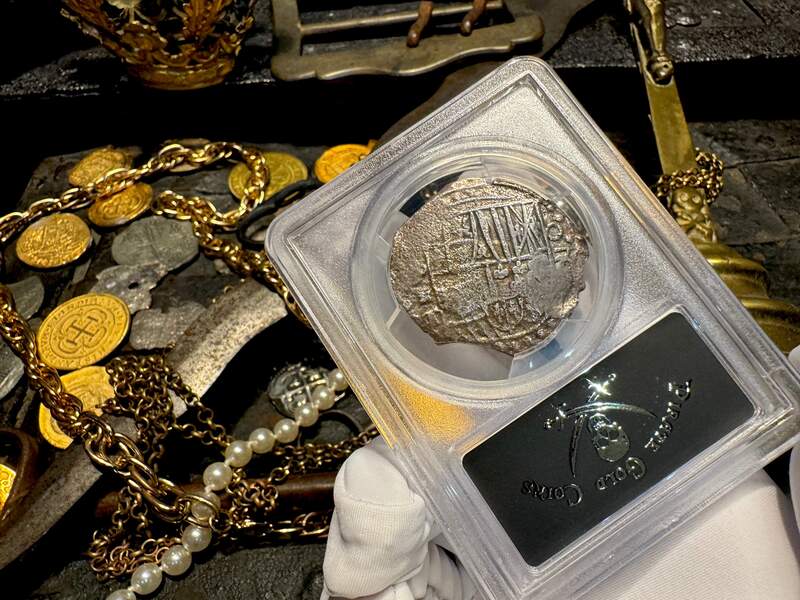 Bolivia 8 Reales 1618 "Atocha 1622 Shipwreck" PCGS VF 17