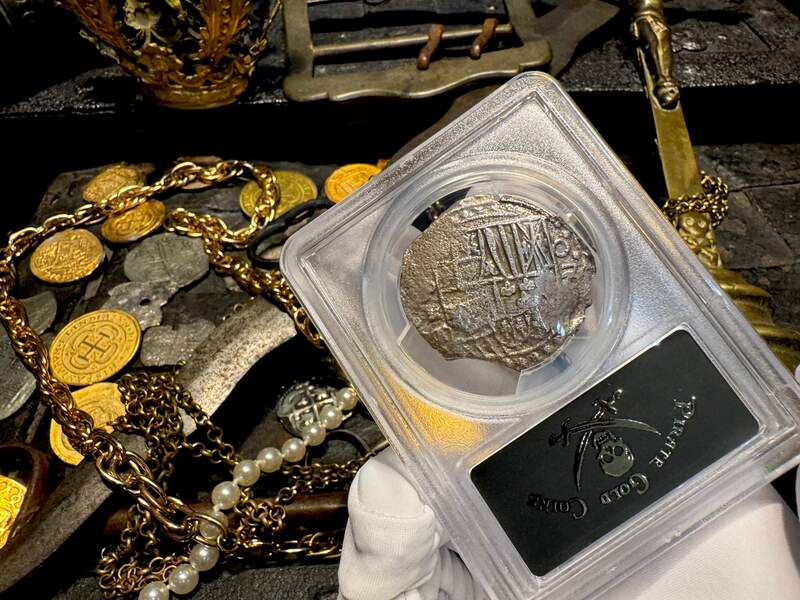 Bolivia 8 Reales 1618 "Atocha 1622 Shipwreck" PCGS VF 18