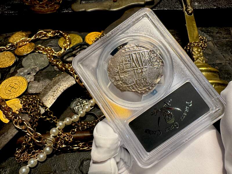 Bolivia 8 Reales 1618 "Atocha 1622 Shipwreck" PCGS VF 19