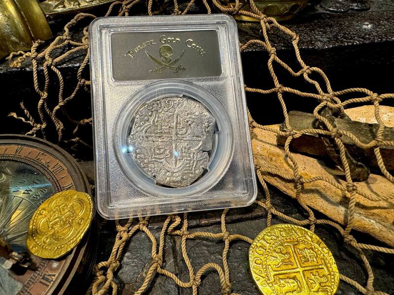 Bolivia 8 Reales 1619 "Atocha 1622 Shipwreck" NGC G 6