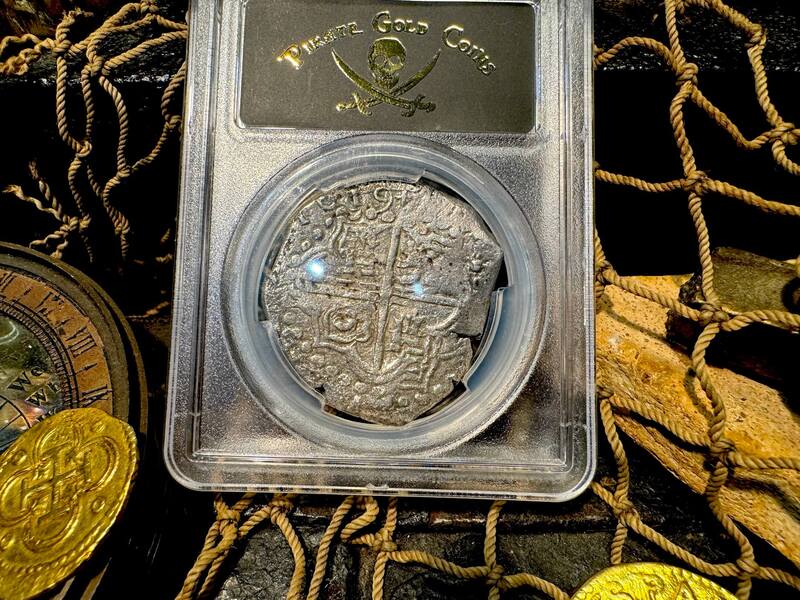 Bolivia 8 Reales 1619 "Atocha 1622 Shipwreck" NGC G 7