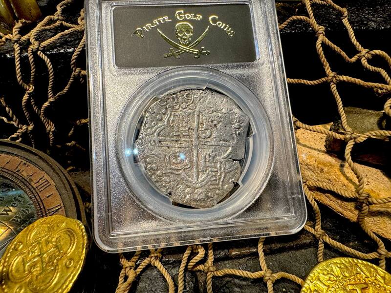 Bolivia 8 Reales 1619 "Atocha 1622 Shipwreck" NGC G 9