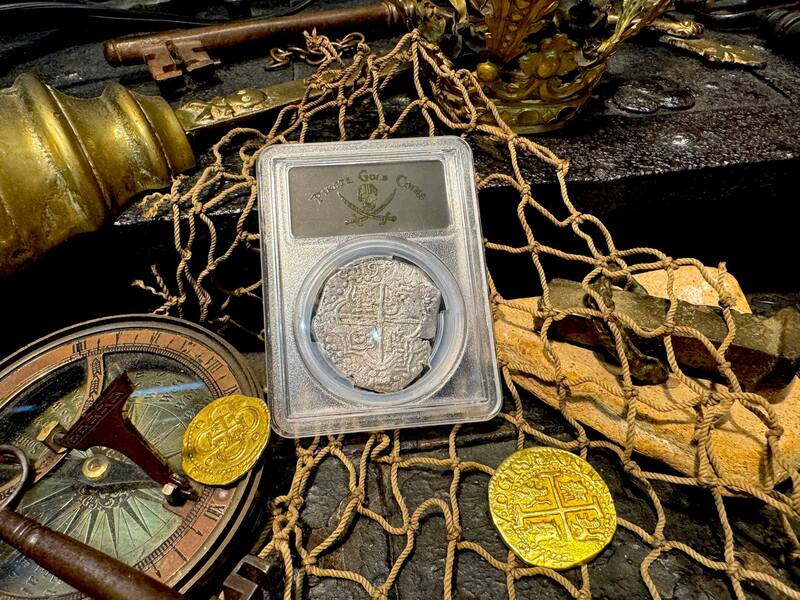 Bolivia 8 Reales 1619 "Atocha 1622 Shipwreck" NGC G 14