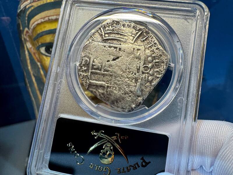 Bolivia 8 Reales 1619 "Atocha 1622 Shipwreck" PCGS VF 14