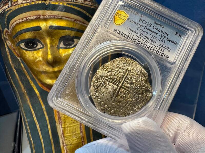 Bolivia 8 Reales 1620 "Atocha 1622 Shipwreck" PCGS VF 5