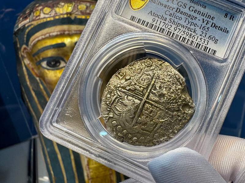 Bolivia 8 Reales 1620 "Atocha 1622 Shipwreck" PCGS VF 6