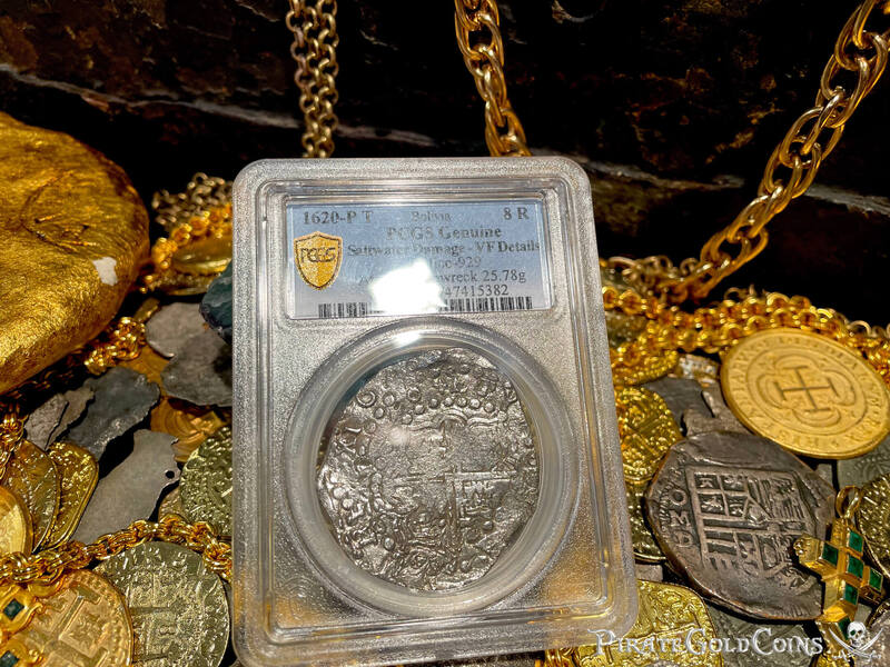 Bolivia 8 Reales 1620 "Dated- Atocha 1622 Shipwreck" PCGS VF 3
