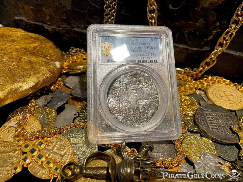 Bolivia 8 Reales 1620 "Dated- Atocha 1622 Shipwreck" PCGS VF 7