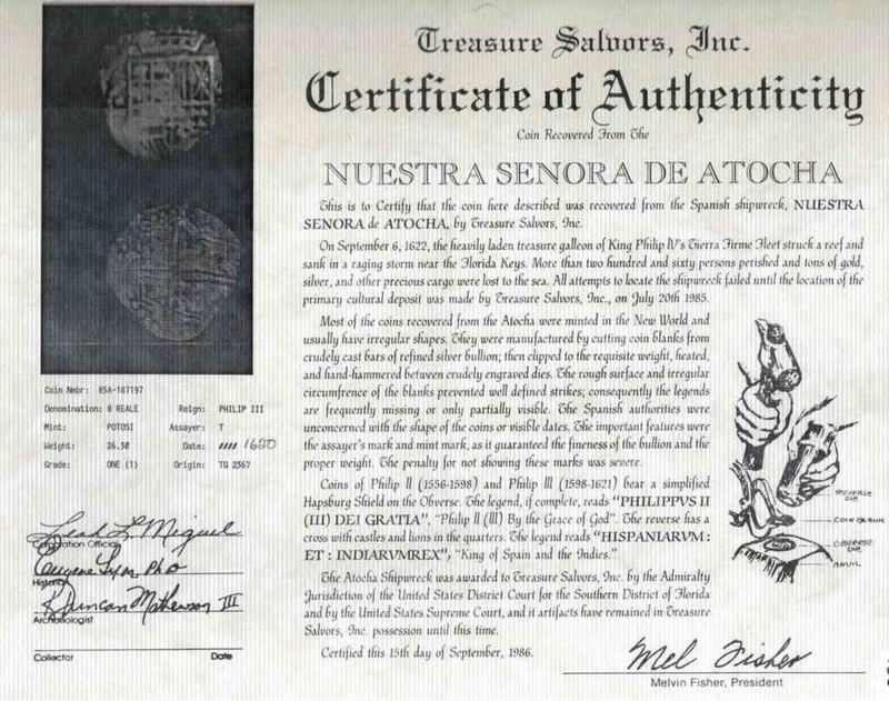 Bolivia 8 Reales 1620 "Atocha 1622 Shipwreck" PCGS XF 4