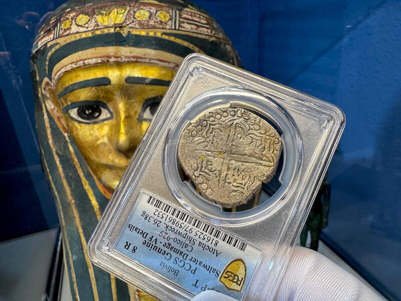 Bolivia 8 Reales 1620 "Atocha 1622 Shipwreck" PCGS XF 20