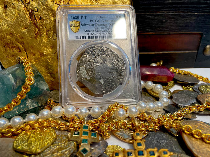 Bolivia 8 Reales 1620 "Dated- Atocha 1622 Shipwreck" PCGS XF