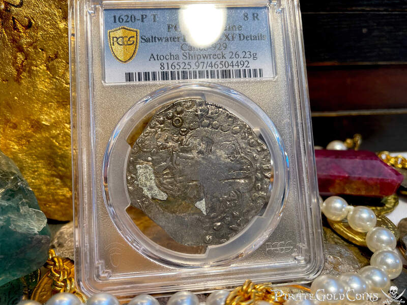 Bolivia 8 Reales 1620 "Dated- Atocha 1622 Shipwreck" PCGS XF 6