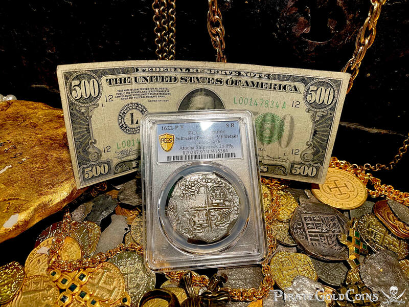 Bolivia 8 Reales 1622 "Full Date- Atocha 1622 Shipwreck" PCGS VF 12