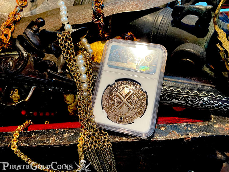 Bolivia 8 Reales 1684 "Royal Coinage- Triple Dated" NGC VF 10