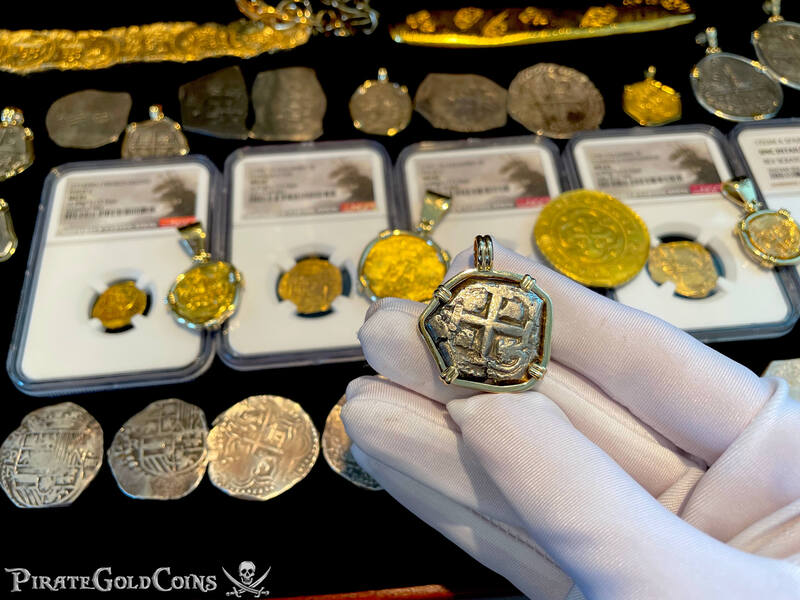 Bolivia 2 Reales 1752 "Dated" 14kt Bezel 2