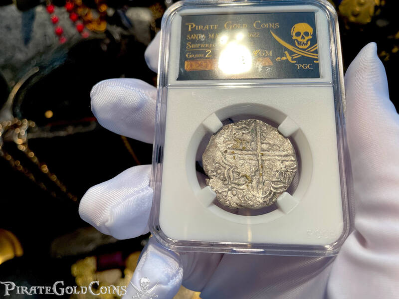 Bolivia 4 Reales No Date "Santa Margarita 1622 Shipwreck" Grade 2 4