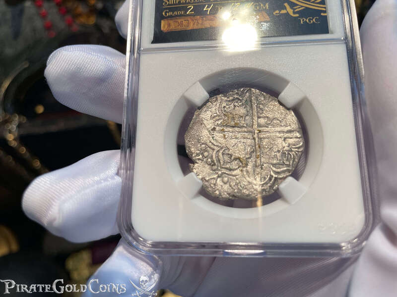 Bolivia 4 Reales No Date "Santa Margarita 1622 Shipwreck" Grade 2 5