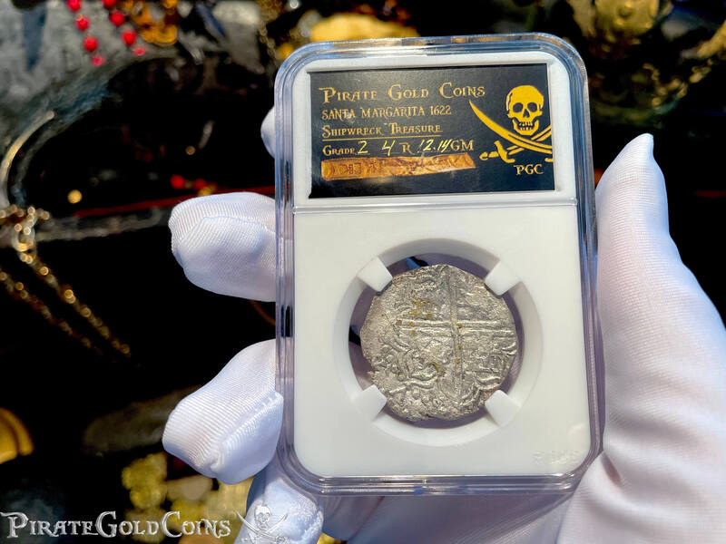 Bolivia 4 Reales No Date "Santa Margarita 1622 Shipwreck" Grade 2 6