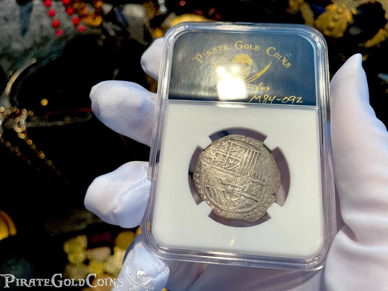 Bolivia 4 Reales No Date "Santa Margarita 1622 Shipwreck" Grade 2 7