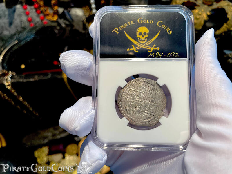 Bolivia 4 Reales No Date "Santa Margarita 1622 Shipwreck" Grade 2 9