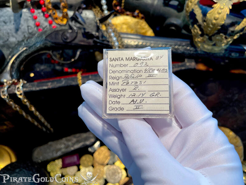 Bolivia 4 Reales No Date "Santa Margarita 1622 Shipwreck" Grade 2 12