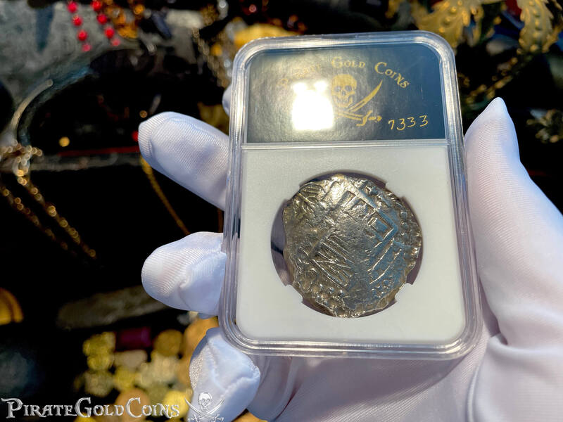 Bolivia 8 Reales No Date "Santa Margarita 1622 Shipwreck" Grade 1 6