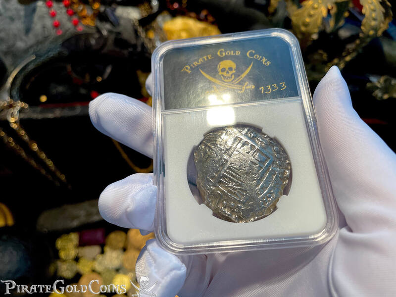 Bolivia 8 Reales No Date "Santa Margarita 1622 Shipwreck" Grade 1 7