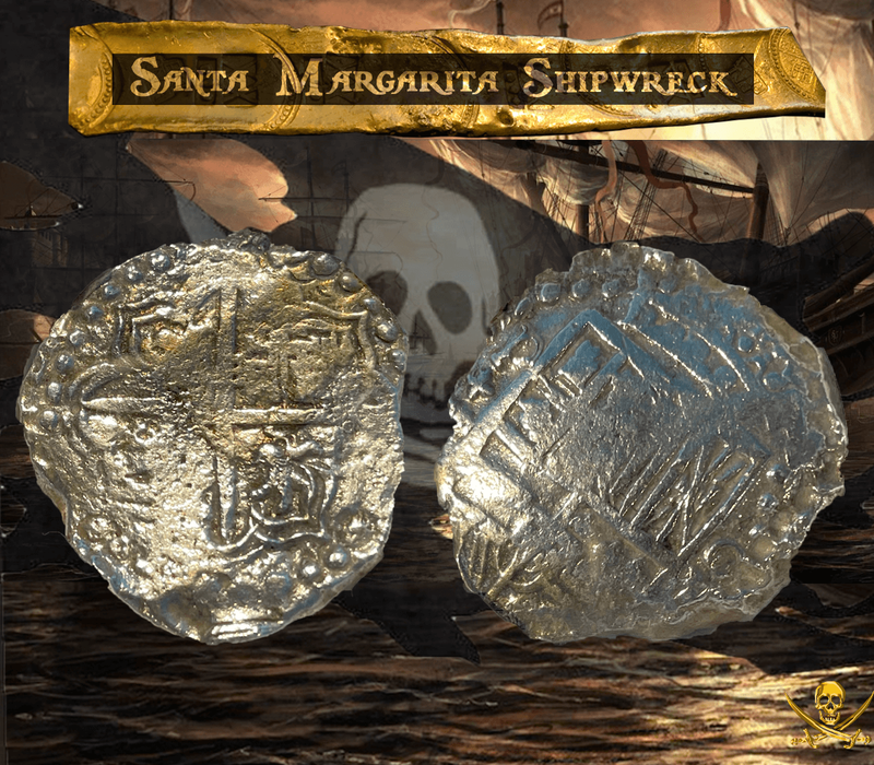 Bolivia 8 Reales No Date "Santa Margarita 1622 Shipwreck" Grade 1 11