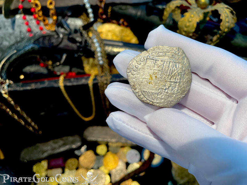 Bolivia 8 Reales No Date "Santa Margarita 1622 Shipwreck" Grade 2 9