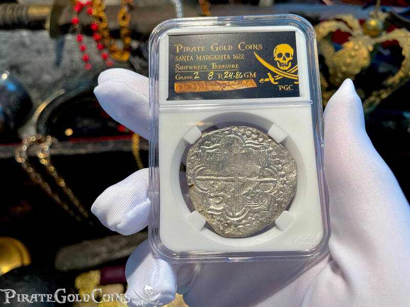 Bolivia 8 Reales No Date "Santa Margarita 1622 Shipwreck" Grade 2 5