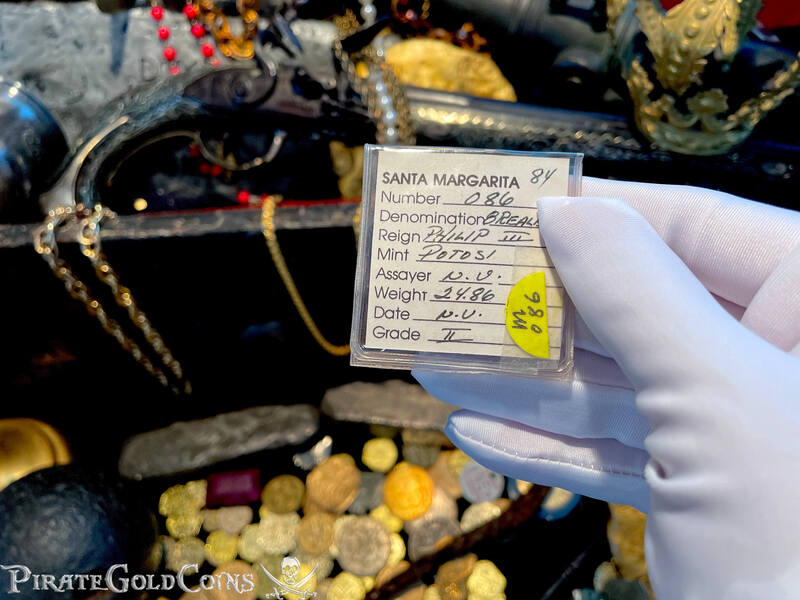 Bolivia 8 Reales No Date "Santa Margarita 1622 Shipwreck" Grade 2 15