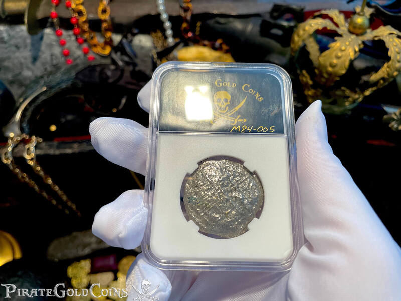 *Single Digit COA* Bolivia 8 Reales "Santa Margarita 1622 Shipwreck" Grade 3 6