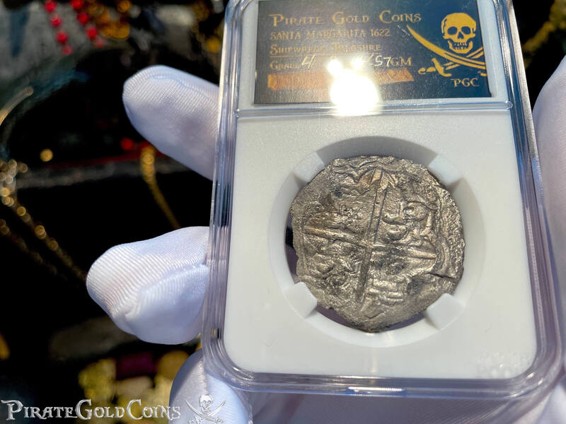 Bolivia 8 Reales No Date "Santa Margarita 1622 Shipwreck" Grade 4