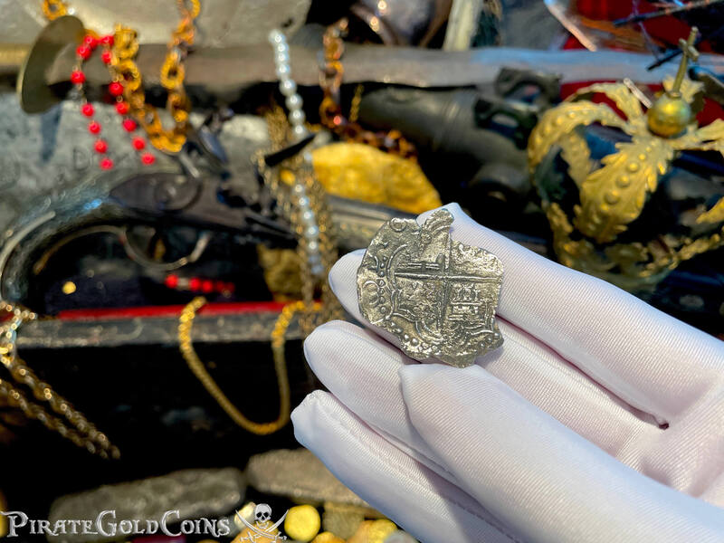 Bolivia 8 Reales 16xx "Santa Margarita 1622 Shipwreck" Grade 4 5