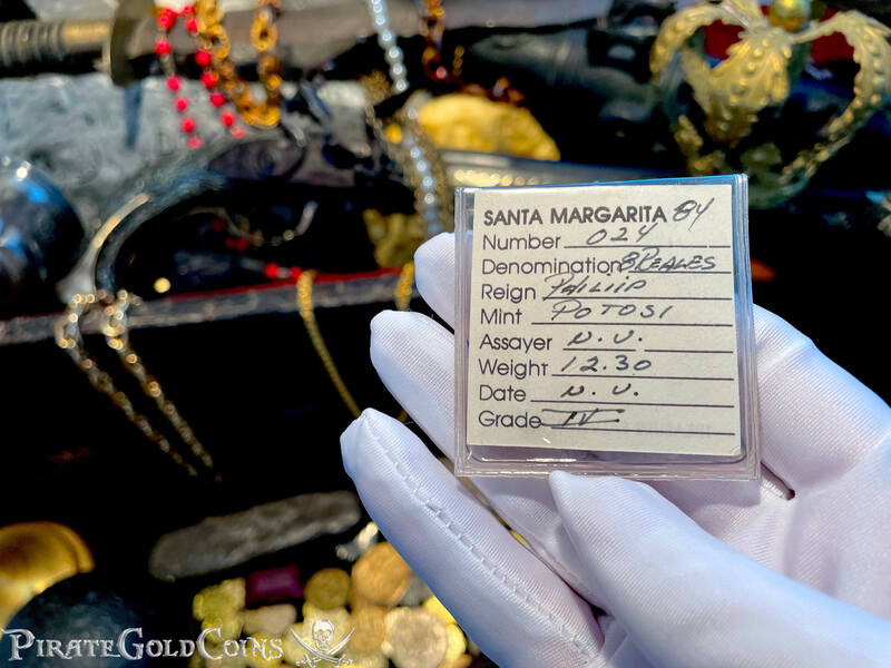 Bolivia 8 Reales 16xx "Santa Margarita 1622 Shipwreck" Grade 4 11