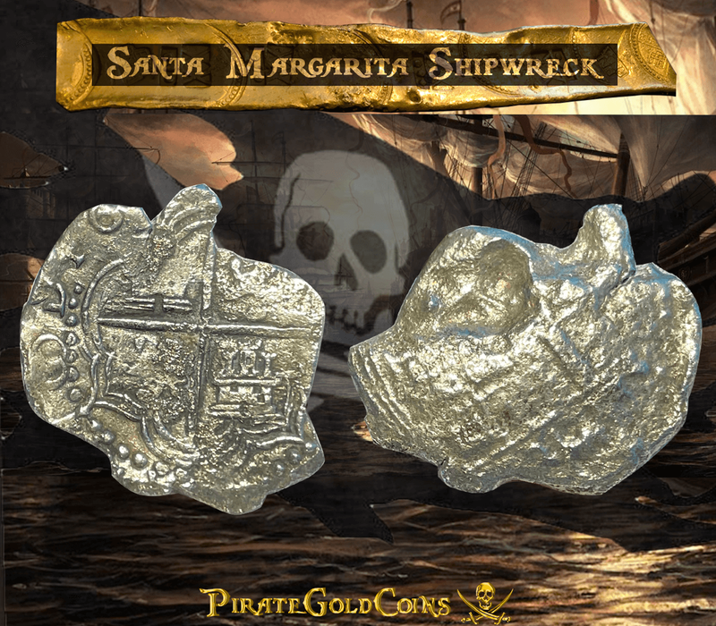 Bolivia 8 Reales 16xx "Santa Margarita 1622 Shipwreck" Grade 4 3